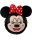 Ty Beanie Bouncers plüss figura Disney Mickey & Minnie - MINNIE