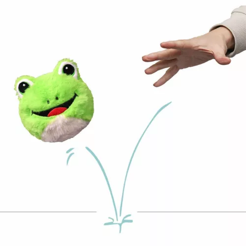 Ty Beanie Bouncers pattogó plüss figura JUMPER - zöldbéka
