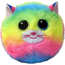   Ty Beanie Bouncers pattogó plüss figura GEMMA - színes macska