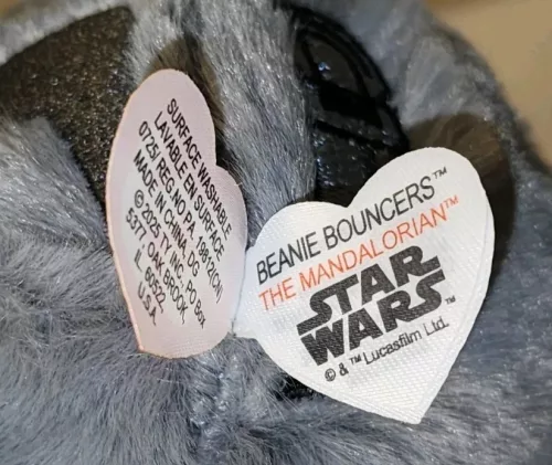 Ty Beanie Bouncers pattogó plüss figura Star Wars - THE MANDALORIAN