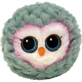   Ty Beanie Bouncers pattogó plüss figura FEATHERS - szürke bagoly