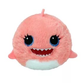   Ty Beanie Bouncers pattogó plüss figura REEF - rózsaszíncápa
