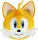 TY Beanie Bouncers Sonic Tails pattogó plüssfigura