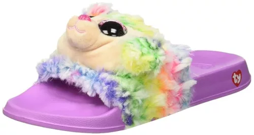 Ty Fashion papucs RAINBOW - színes pudli, méret: L (36-38)