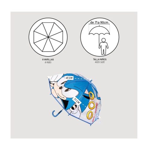 Sonic esernyő - automata