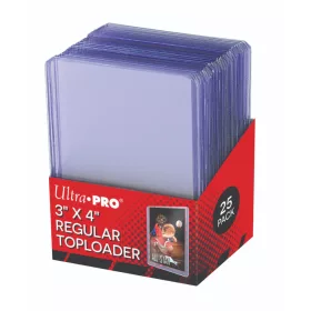 Toploader 3x4 Super Clear kártyavédő 25 db