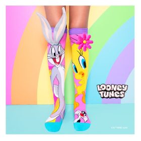 Csőrike és Tapsi Hapsi zokni - Tweety and Bugs Bunny socks