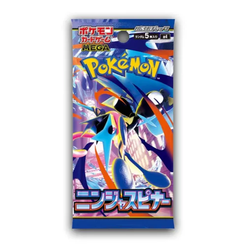 Pokémon Ninja Spinner Booster japán kártyacsomag