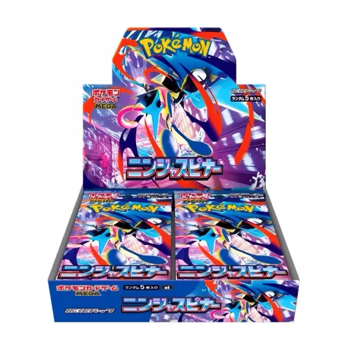 Pokémon Ninja Spinner Booster japán kártyacsomag