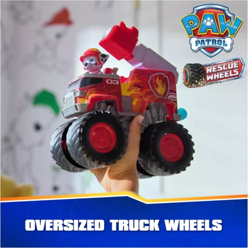 Spin Master Mancs őrjárat Rescue Wheels Marshall monster truck