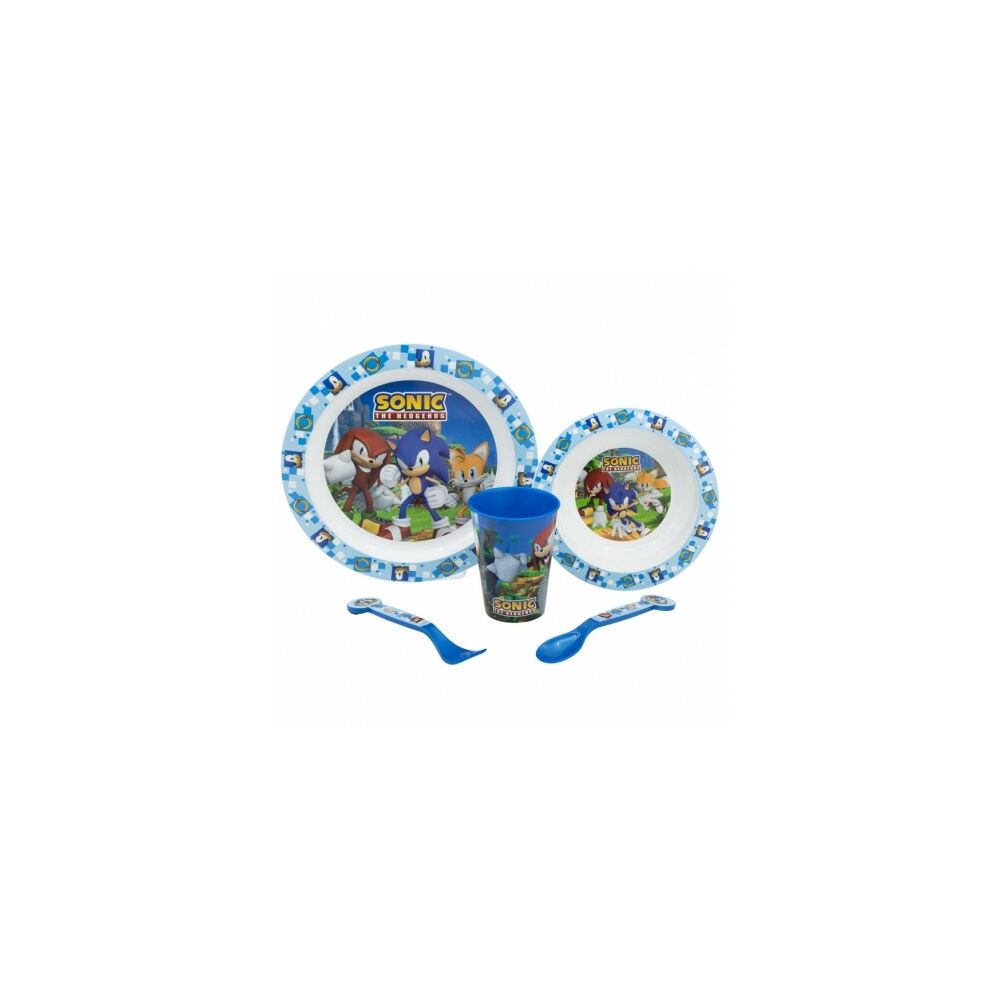Sonic étkészlet díszdobozban - 5 darabos