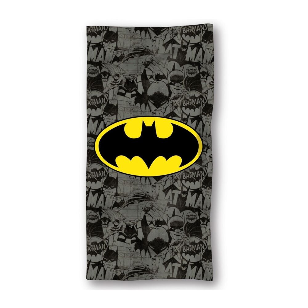 Batman képregény mintás strandtörölköző 70x140 cm