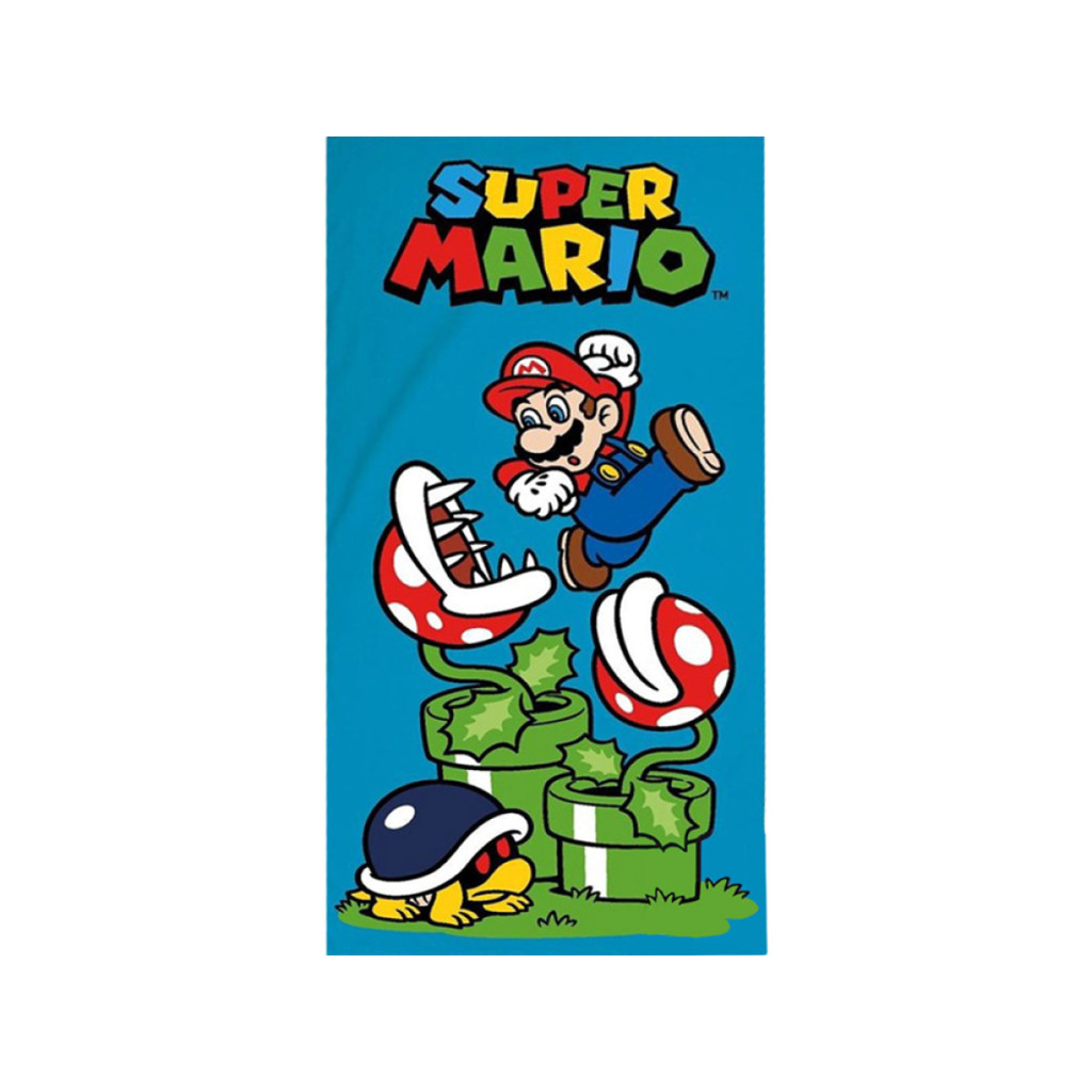 Super Mario strandtörölköző 70x140 cm