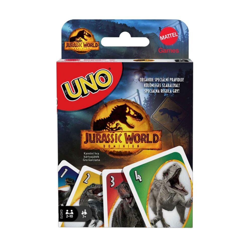 UNO kártya szett - Jurassic World