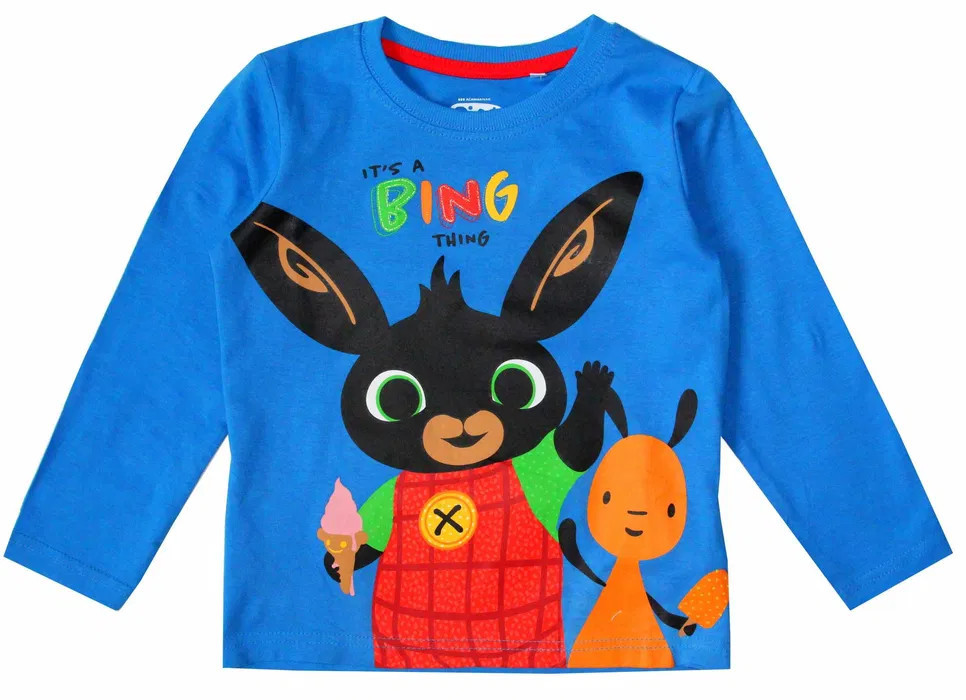 Bing Thing Blue gyerek hosszú ujjú póló 5 év / 110 cm